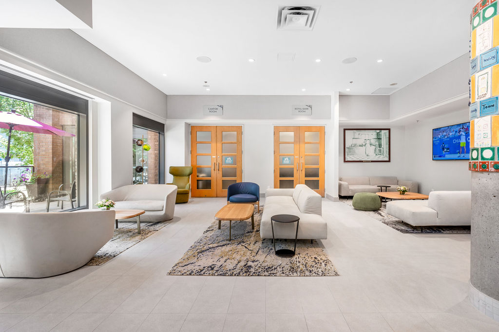 YWCA Hotel Lobby-Wide Shot