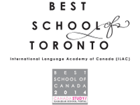 Best School Of Toronto Badge - ILAC