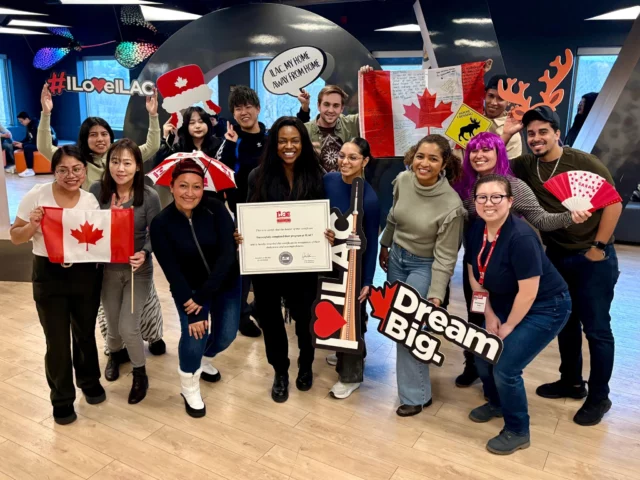 🎓 A proud and emotional moment as our students graduate at ILAC. Here's to new beginnings and unforgettable memories! 💙 #ILAC #iloveilac #studentlife #studyincanada